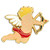 Cupid Lapel Pin Front