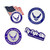 PinMart's Officially Licensed U.S. Air Force Veteran 4-Pin Set