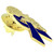 Blue Ribbon Angel Pin