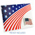 Patriotic Presentation Card and Pin Side