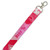 Pink Awareness Ribbon Lanyard Side 1