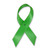 Green Cloth Awareness Ribbon - 25 Pack
