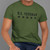 U.S. Veteran Military T-Shirt Green on Model