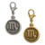 Scorpio Zodiac Charms (Silver and Gold)