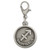 Sagittarius Zodiac Charm  Silver