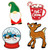 Holiday 4 Pin Set