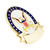 Officially Licensed U.S. Navy Pin - Engravable Side View