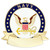 Officially Licensed U.S. Navy Pin - Engravable Front View