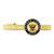 Officially Licensed U.S. Navy Engravable Tie Clip in Gold Engraved