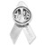 Suicide Prevention Awareness Ribbon Pin Back