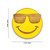 PinMart's Yellow Smiley Face Wood Pin size chart