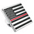 Thin Red Line American Flag Pin Alt