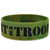 Support Our Troops Rubber Bracelet 1 Inch Wide Back