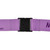 Purple Awareness Ribbon Lanyard detailing the detachable safety buckle