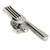 Culinary Fork Lapel Pin - Silver Side