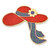 Red Hat Pin Front