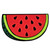 Watermelon Pin Front