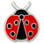 Lady Bug Pin Front