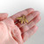 Bee Pin - Antique Bronze in Hand