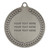 2" Diamond Cut Track Sports Medal - Engraved View