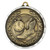 2" Diamond Cut Track Sports Medal - Front View