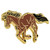 Horse Lapel Pin Side