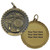 Golf Medal - Engravable gold