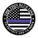 Thin Blue Line Lapel Pin - PinMart