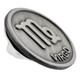 Antique Silver Virgo Zodiac Pin Side