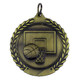 Basketball Medal - Engravable Antique Gold