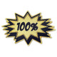100% Blast Pin Front