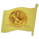 Washington DC Flag Pin Back