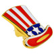 Uncle Sam Hat Pin