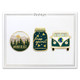 Wanderlust 3-Pin Set on Card