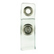 Clear Plastic Snap Strap Front