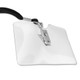 Small Horizontal Badge Holder with Clip Alt