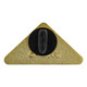 Folded Flag Pin on Card Pin Back