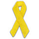 Applique Yellow Ribbon Single