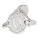 Letter O Cufflink Set Alt Silver
