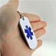EMS Dog Tag Engravable in Hand