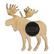 Moose Wood Pin Back