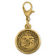 Officially Licensed U.S.M.C. Charm - BOGO Gold