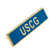Officially Licensed U.S. Coast Guard Citation Bar Pin Side