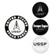 PinMart's Officially Licensed U.S. Space Force 6-PC Golf Gift Ball Markers