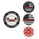 Thin Red Line 6-PC Golf Gift Set four ball markers included