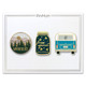 PinMart's Peace and Wanderlust 3-Pin Set on card