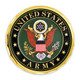 Officially Licensed U.S. Army Soldier for Life Coin Front view