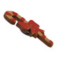wooden candy cane pin