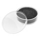 clear round plastic presentation box