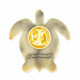 Sea Turtle Pin - Gold Back